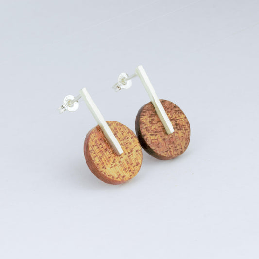 Sally Batten Drop Stud Earrings - Kay Gray Jewellery 